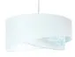 Lampa wisząca WHITE SEA biała nowoczesna welurowa | MIRAT. w stylu kolekcja