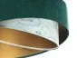 Lampa wisząca MALACHITE zielona/złota welurowa asymetryczna | MIRAT. w stylu kolekcja