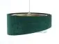 Lampa wisząca MALACHITE zielona/złota welurowa asymetryczna | MIRAT. w stylu kolekcja