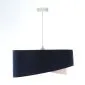 Lampa wisząca SAPPHIRE granatowa/złota w stylu glamour | MIRAT. w stylu  kolekcja