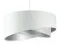 Lampa wisząca ALBIT biała/srebrna nowoczesna asymetryczna | MIRAT. w stylu kolekcja