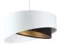 Lampa wisząca BAW biała/czarna trzykolorowa nowoczesna | MIRAT. w stylu kolekcja