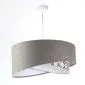 Lampa wisząca ASHES szara/biała nowoczesna trzykolorowa | MIRAT. w stylu kolekcja