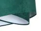 Lampa wisząca GEMSTONE zielona/biała asymetryczna welurowa | MIRAT. w stylu  kolekcja