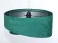 Lampa wisząca GEMSTONE zielona/srebrna nowoczesna do salonu | MIRAT. w stylu kolekcja