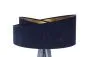 Lampa stojąca GEMSTONE granatowa/złota/szara na trójnogu | MIRAT.