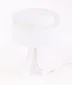Lampa stołowa GEMSTONE biała asymetryczna na trójnogu | MIRAT.