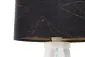 Lampa stołowa BLACK MARBLE czarna/złota/biała polskiej produkcji | MIRAT.