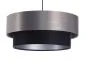 Lampa wisząca DOUBLE 60 czarna/szara elegancka polskiej produkcji | MIRAT. w stylu kolekcja