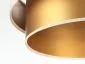 Lampa wisząca DOUBLE CREAM 60 kremowa/złota do jadalni | MIRAT. w stylu kolekcja