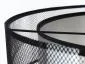 Lampa wisząca DOUBLE NET 40 srebrna w stylu loft | MIRAT.