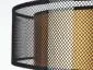 Lampa wisząca DOUBLE NET 40 złota symetryczna w kształcie walca | MIRAT.