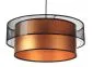 Lampa wisząca DOUBLE NET 40 miedziana walec polskiej produkcji | MIRAT.