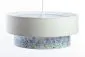 Lampa wisząca DOUBLE FLOWER 40 biała nowoczesna do kuchni | MIRAT.