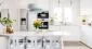 Lampa wisząca DOUBLE FLOWER 60 biała ręcznie robiona | MIRAT.