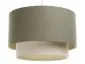 Lampa wisząca ERUTAN DOUBLE 50 zielona/kremowa na 1 żarówkę I sklep meblowy MIRAT.