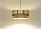 Lampa wisząca DUO LAMI LINE 50x20 kremowa/beżowa do sypialni I sklep meblowy MIRAT.