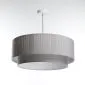 Lampa wisząca DUO LAMI LINE 40x16 szara do sypialni I sklep meblowy MIRAT.