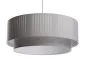 Lampa wisząca DUO LAMI LINE 40x16 szara do sypialni I sklep meblowy MIRAT.