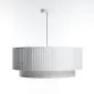 Lampa wisząca DUO LAMI LINE 50x20 biała boho I sklep meblowy MIRAT.