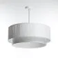 Lampa wisząca DUO LAMI LINE 60x25 biała do salonu I sklep meblowy MIRAT.