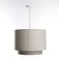 Lampa wisząca DUO LAMI LINE 60 kremowa/beżowa sufitowa I sklep meblowy MIRAT.