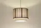 Lampa wisząca DUO LAMI LINE 40 kremowa/beżowa w stylu boho I sklep meblowy MIRAT.