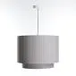 Lampa wisząca DUO LAMI LINE 60 szara pojedyncza I sklep meblowy MIRAT.