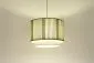 Lampa wisząca DUO LAMI LINE 50 zielona/kremowa do sypialni I sklep meblowy MIRAT.