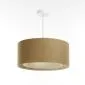 Lampa wisząca ERUTAN DOUBLE 50 żółta polskiej produkcji I sklep meblowy MIRAT.