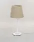 Lampa stołowa ENTURO beżowa z abażurem w kształcie stożka I sklep meblowy MIRAT.