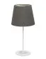 Lampa stołowa ENTURO szara z włącznikiem przesuwnym I sklep meblowy MIRAT.