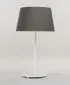 Lampa stołowa ENTURO III szara do salonu I sklep meblowy MIRAT.