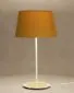 Lampa stołowa ENTURO III żółta na metalowej podstawie I sklep meblowy MIRAT.