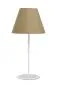 Lampa stołowa ENTURO IV brązowa z abażurem w kształcie stożka I sklep meblowy MIRAT.