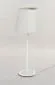Lampa stołowa ENTURO II kremowa na stolik nocny I sklep meblowy MIRAT.
