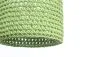 Lampa wisząca COTTON 30 zielona ze sznurka bawełnianego | MIRAT.