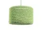 Lampa wisząca COTTON 30 zielona ze sznurka bawełnianego | MIRAT.
