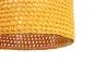 Lampa wisząca COTTON 30 żółta ze sznurka bawełnianego | MIRAT. w stylu kolekcja