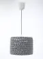 Lampa wisząca COTTON 25 szara abażur sweterek | MIRAT. w stylu kolekcja