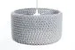 Lampa wisząca COTTON 40 szara nowoczesna ze sznurka | MIRAT. w stylu kolekcja