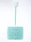 Lampa wisząca COTTON 25 turkusowa mała | MIRAT. w stylu  kolekcja