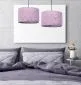 Lampa wisząca COTTON 30 fioletowa do pokoju dziecka | MIRAT. w stylu kolekcja