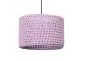 Lampa wisząca COTTON 30 fioletowa do pokoju dziecka | MIRAT. w stylu kolekcja