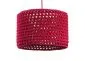 Lampa wisząca COTTON 30 czerwona ze sznurka bawełnianego | MIRAT. w stylu kolekcja