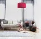 Lampa wisząca COTTON 40 czerwona do salonu | MIRAT. w stylu kolekcja