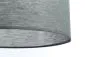 Lampa wisząca NATURAL GREY 40 szara walec tkanina | MIRAT.