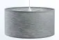 Lampa wisząca NATURAL GREY 40 szara walec tkanina | MIRAT.