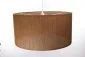 Lampa wisząca NATURAL GRAIN 60 jasnobrązowa nad stół tkanina | MIRAT.