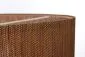 Lampa wisząca NATURAL GRAIN 60 jasnobrązowa nad stół tkanina | MIRAT.